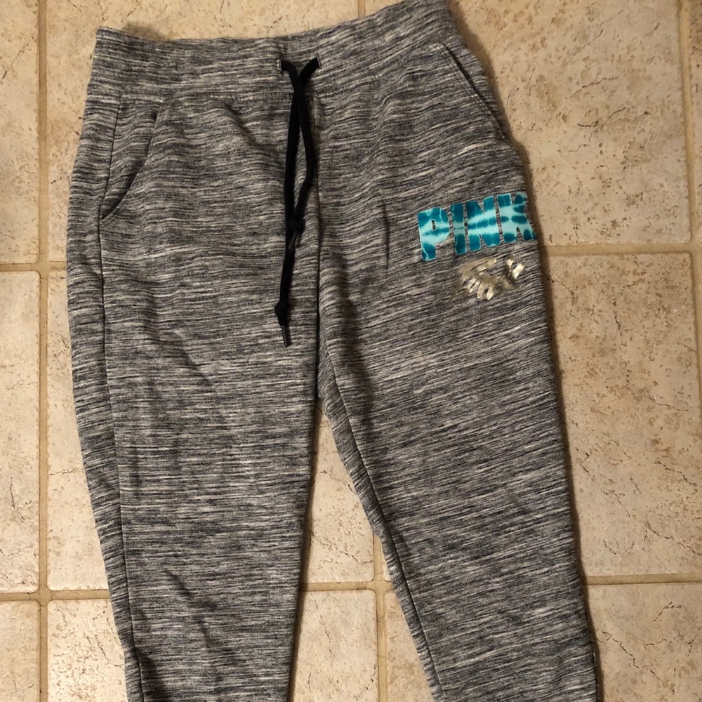 Pink sweatpants